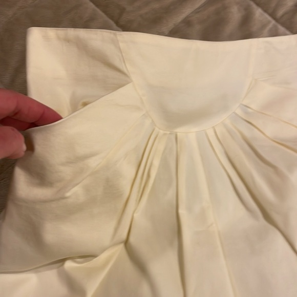 FENDI SKIRT size 44 Pale Yellow - Picture 2 of 14